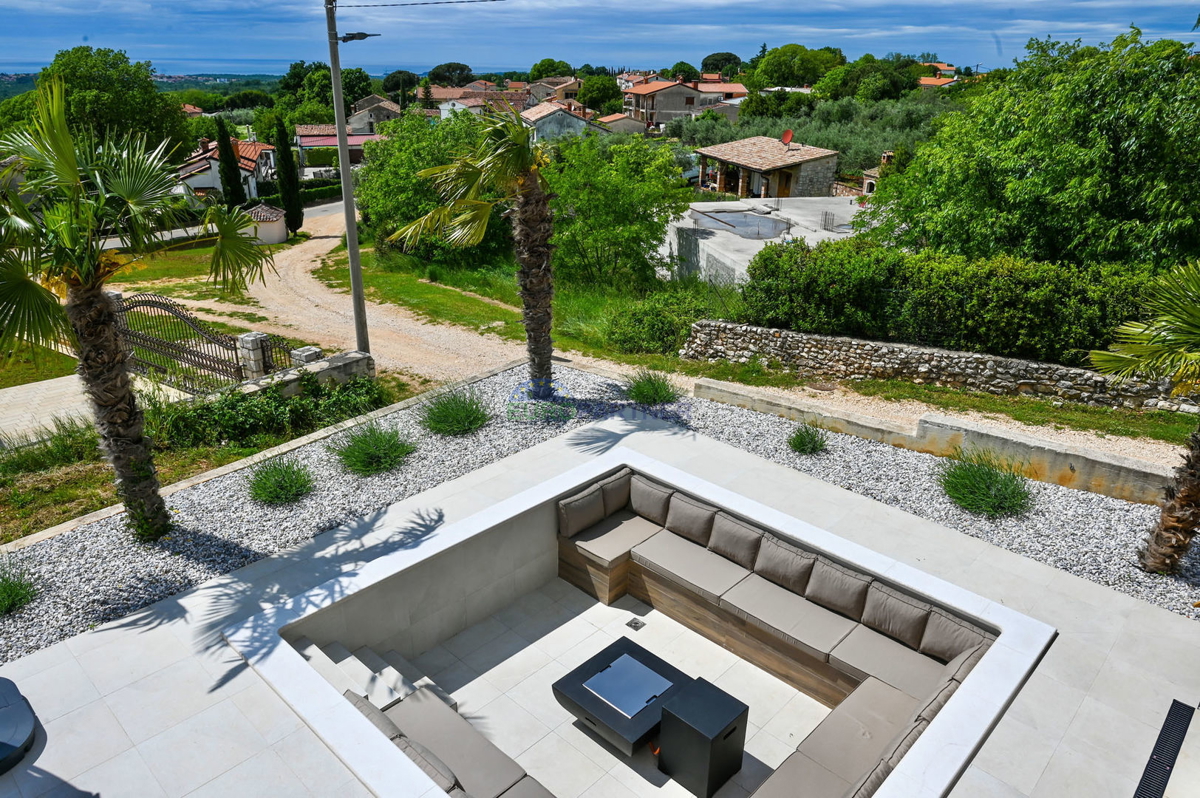 Luksuzna in moderna vila s panoramskim razgledom na morje, Poreč, Istra