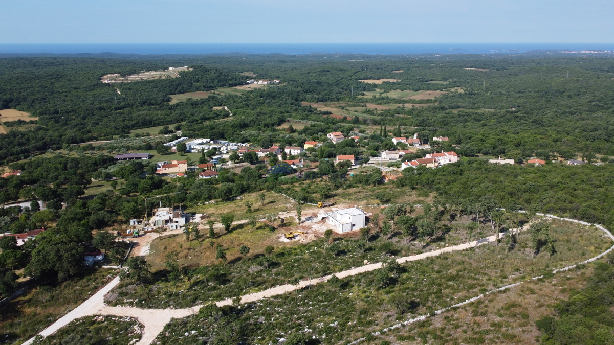 Zemljišče s panoramskim pogledom na MORJE, v bližini Rovinja