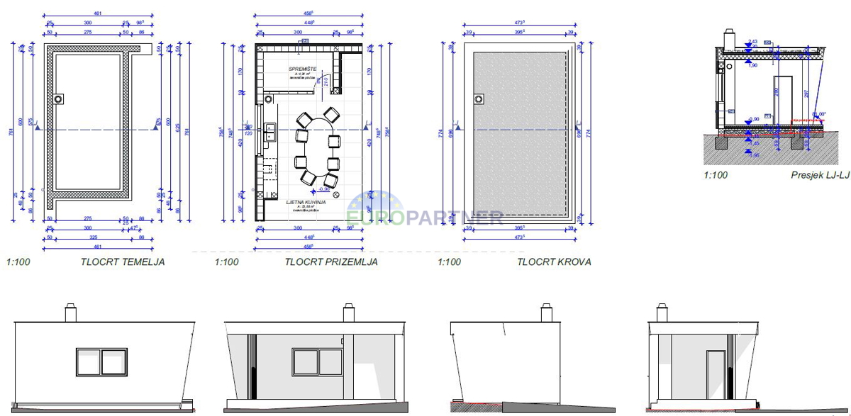 "Villa Black Beauty" čaka na svojega novega lastnika, zgrajena po metodi gradnje "ključ v roke".