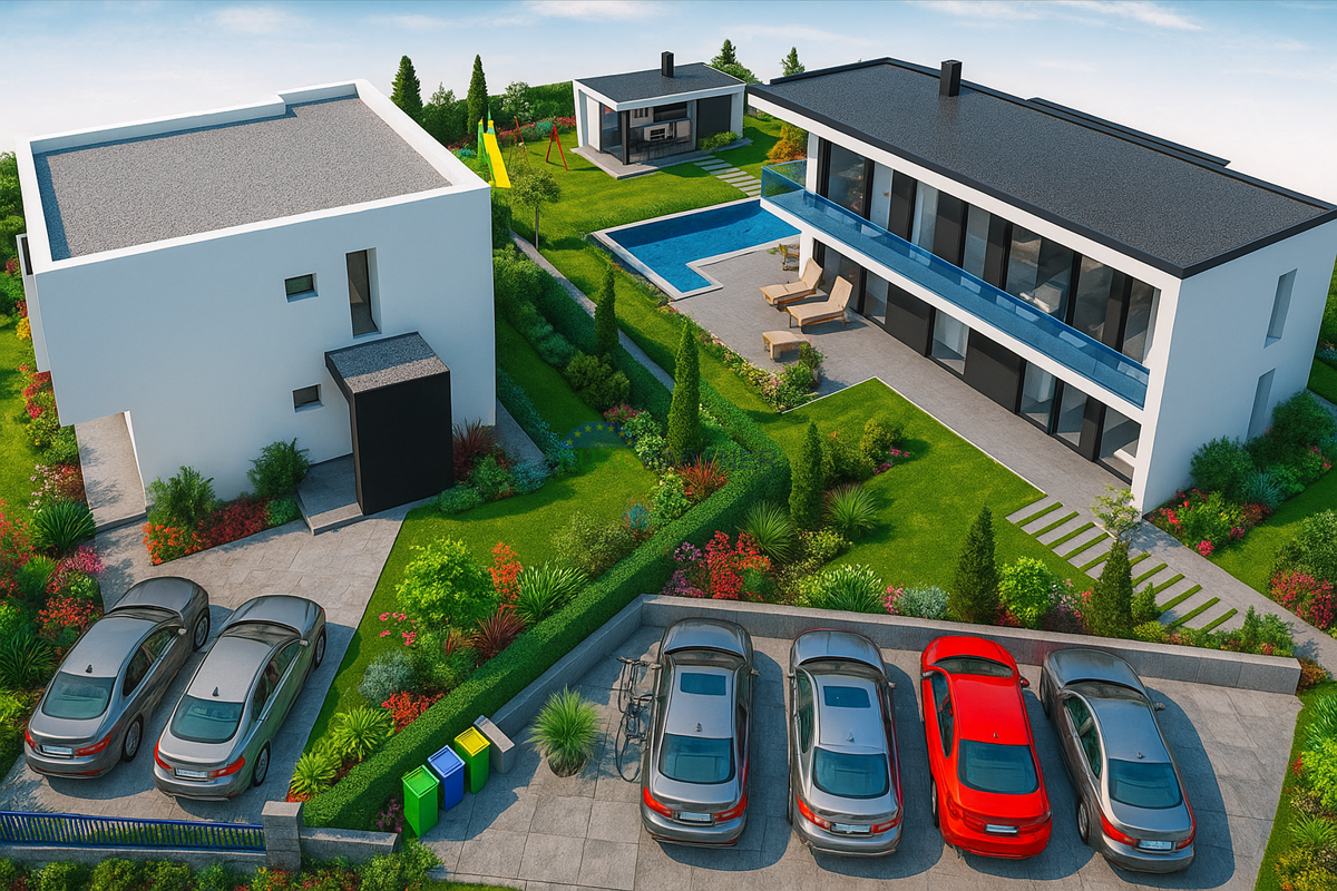 "Villa Black Beauty" čaka na svojega novega lastnika, zgrajena po metodi gradnje "ključ v roke".