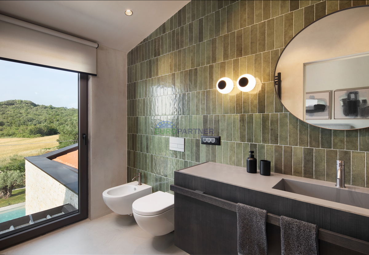 Čudovita vila z wellnessom in ogrevanim bazenom, blizu Vrsarja, Istra