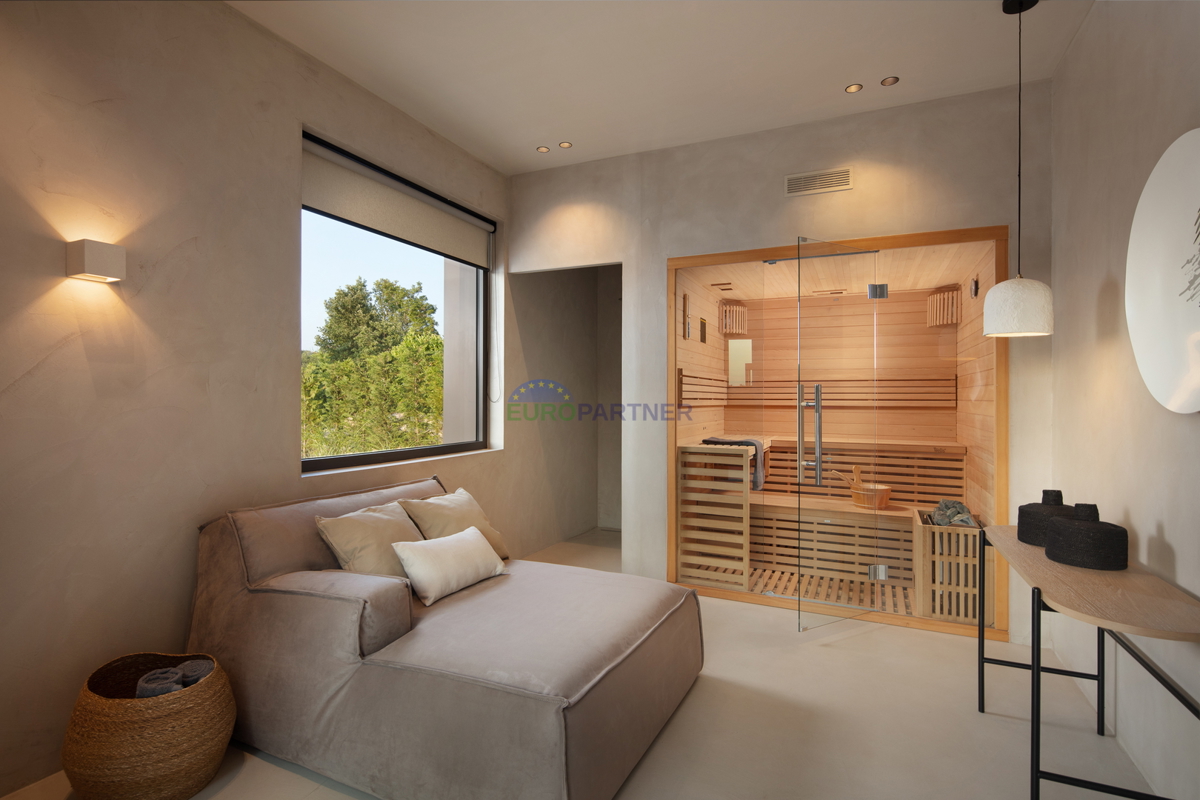 Čudovita vila z wellnessom in ogrevanim bazenom, blizu Vrsarja, Istra