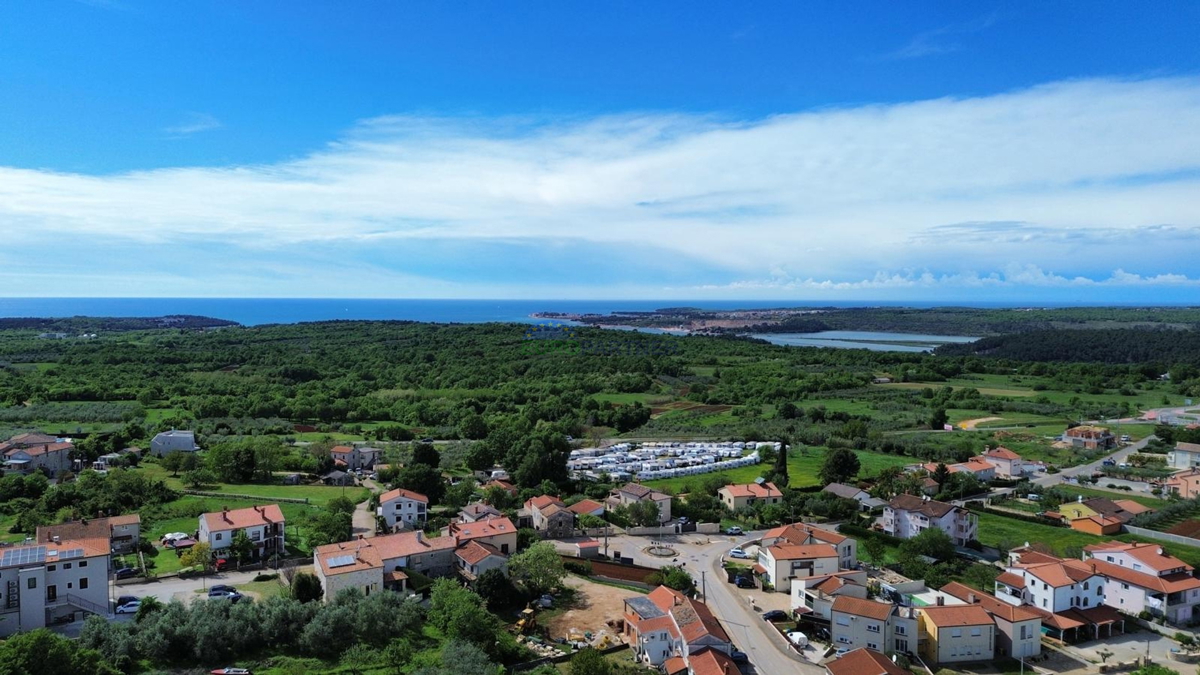Istra, Tar, Dvoetažni stan v novogradnji s pogledom na morje