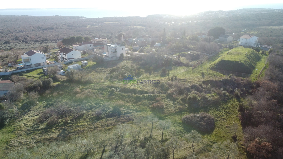 Istra, Vodnjan, gradbeno zemljišče s pogledom na morje