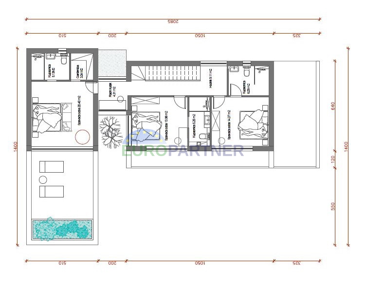 Luksuzna moderna vila z wellnessom, okolica Poreča