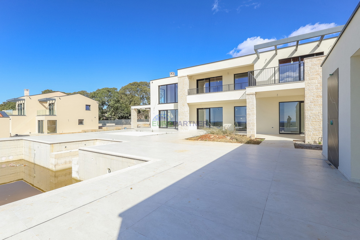 Dizajnerska vila s pogledom na morje, okolica Poreča, Istra