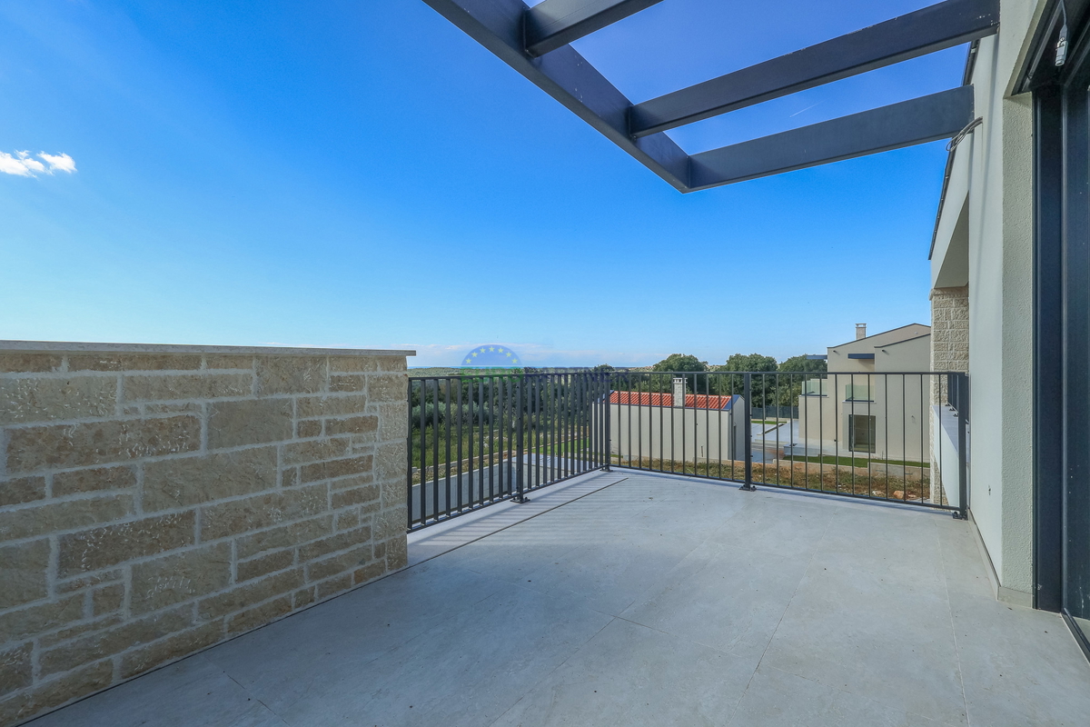 Dizajnerska vila s pogledom na morje, okolica Poreča, Istra