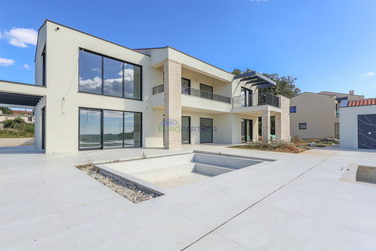 Dizajnerska vila s pogledom na morje, okolica Poreča, Istra