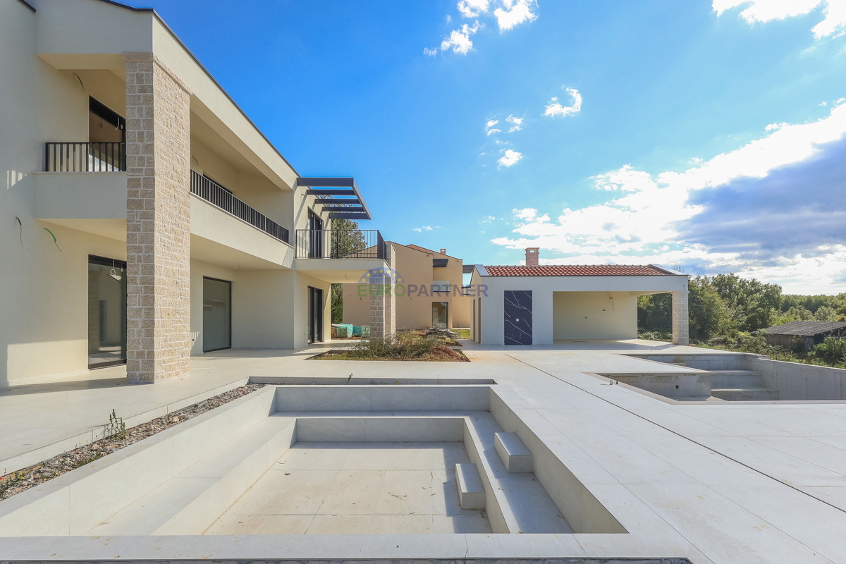 Dizajnerska vila s pogledom na morje, okolica Poreča, Istra