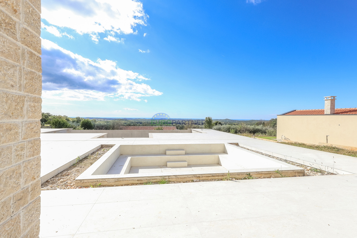 Dizajnerska vila s pogledom na morje, okolica Poreča, Istra