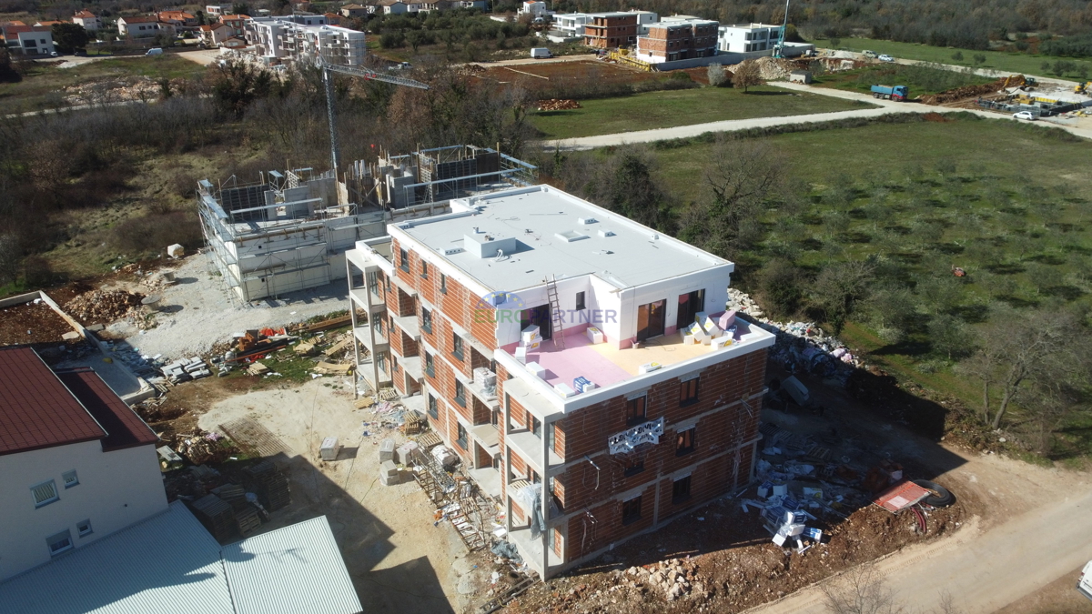 Apartma z dvema spalnicama, novogradnja, okolica Poreča
