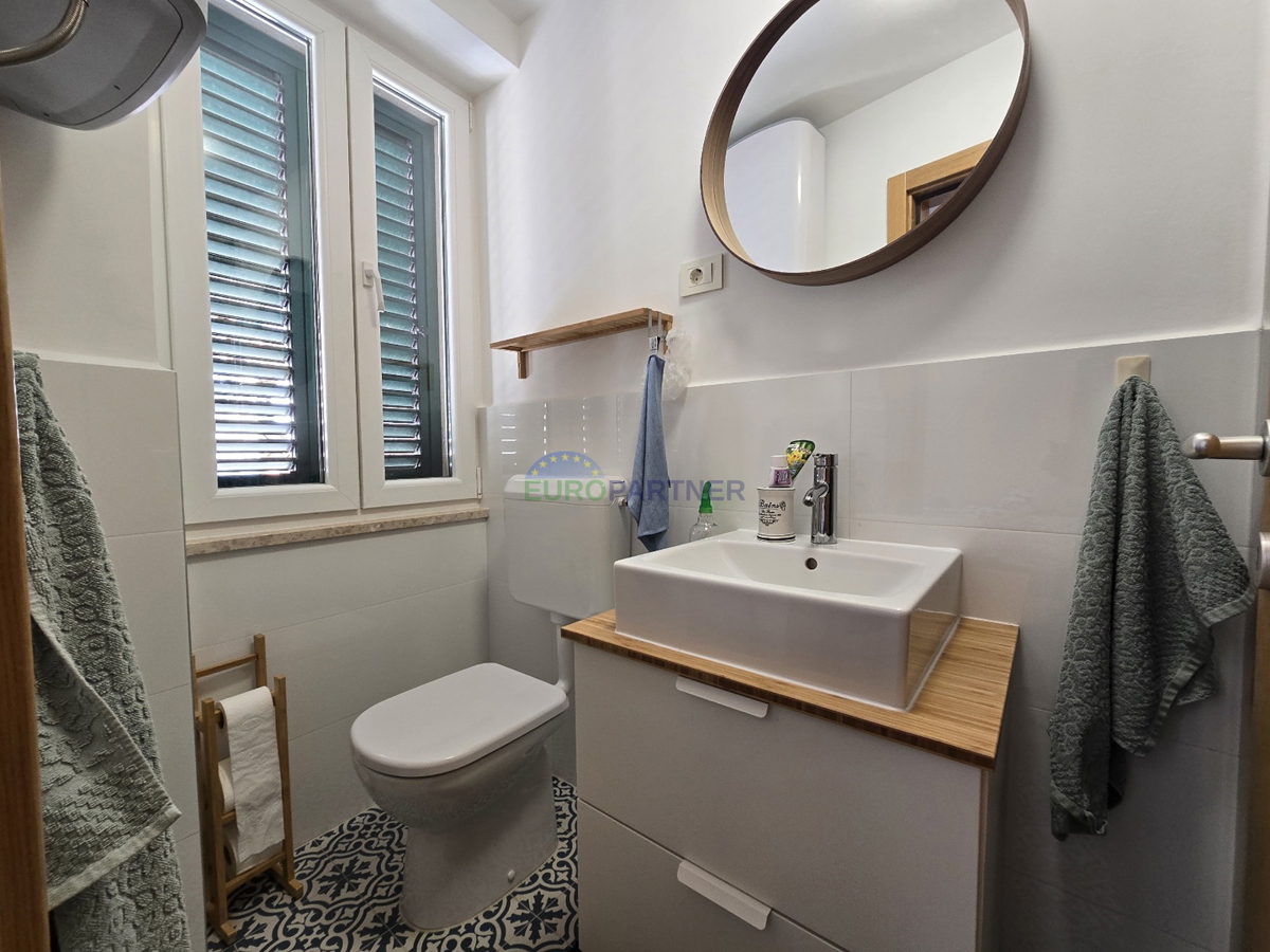 Istra, Rovinj, stanovanje v središču starega mesta s čudovitim pogledom na morje