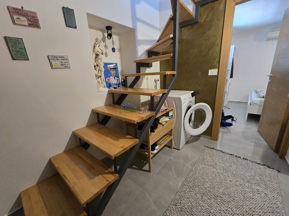 Istra, Rovinj, stanovanje v središču starega mesta s čudovitim pogledom na morje