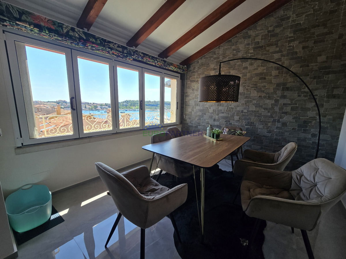 Istra, Rovinj, stanovanje v središču starega mesta s čudovitim pogledom na morje