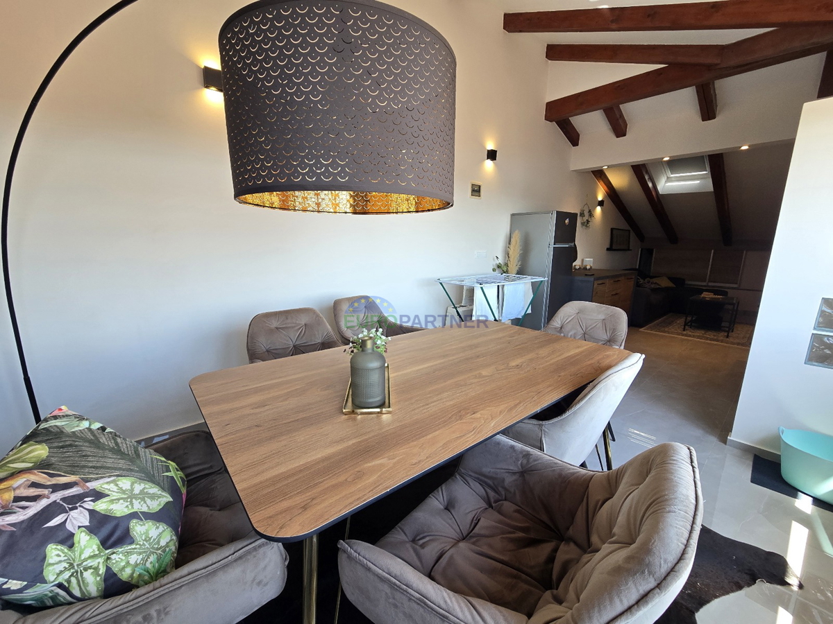 Istra, Rovinj, stanovanje v središču starega mesta s čudovitim pogledom na morje