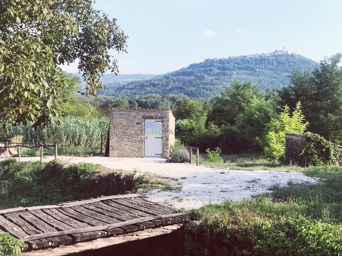Istra, Motovun, dizajnerska kamnita čudovita hiša v srcu Istre