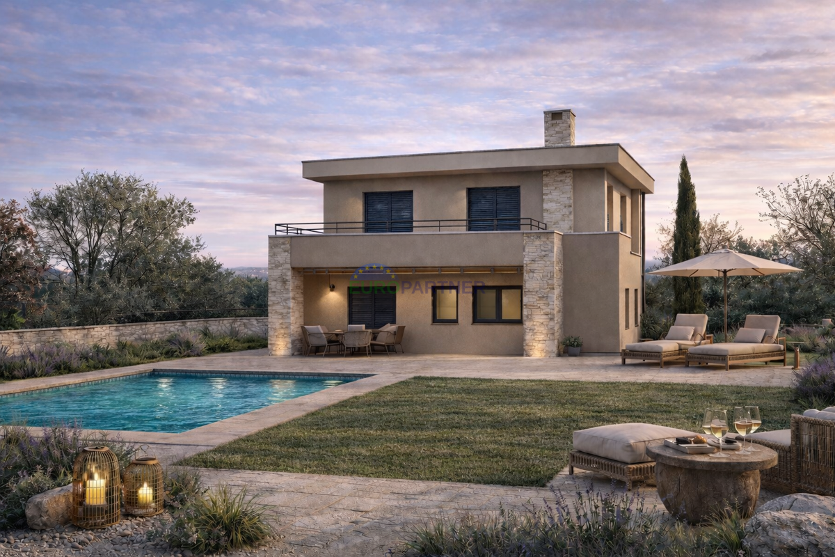 Istra, Vrsar, vila v gradnji