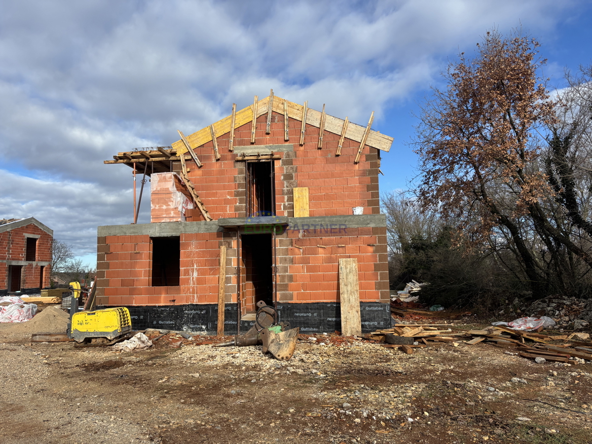 Istra, Vrsar, vila v gradnji