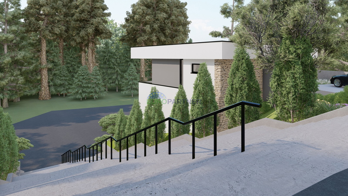 Istra, okolica Rovinja, prekrasna vila v gradnji