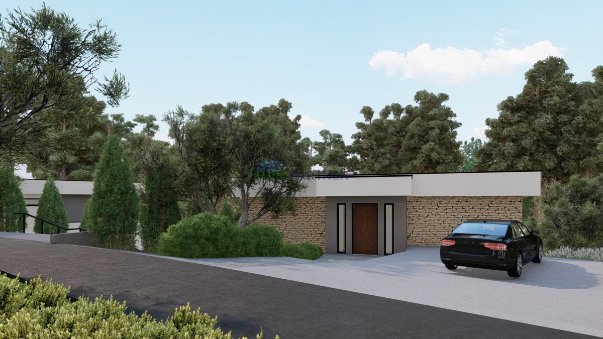 Istra, okolica Rovinja, prekrasna vila v gradnji