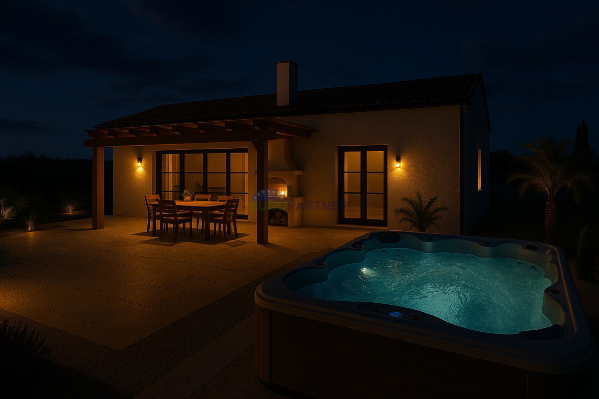 Dvojček hiše z bazenom, Poreč, okolica