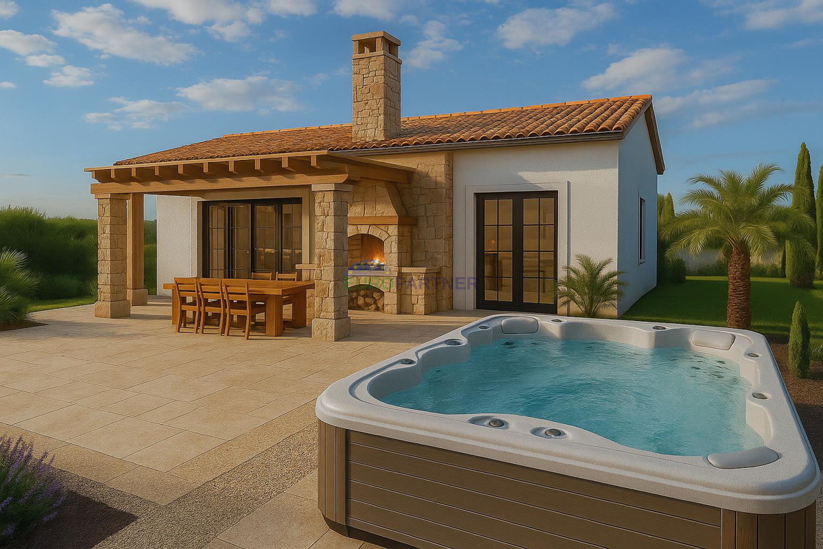 Dvojček hiše z bazenom, Poreč, okolica