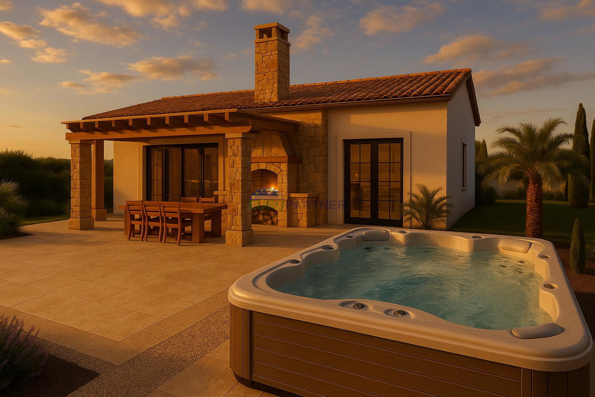 Dvojček hiše z bazenom, Poreč, okolica