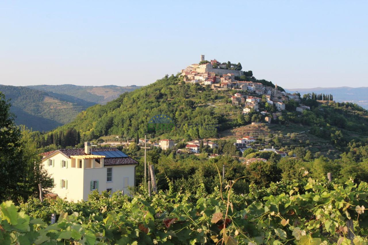 Vila z razgledom v bližini Motovuna