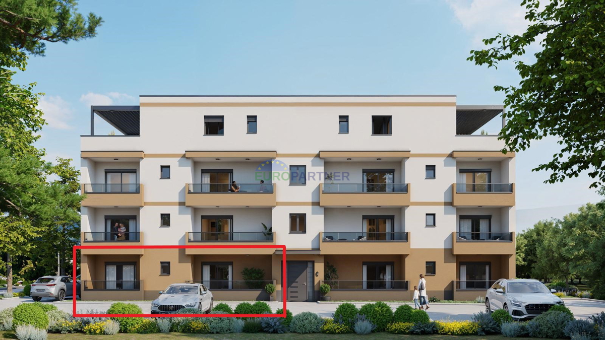 Apartma z dvema spalnicama, novogradnja, okolica Poreča