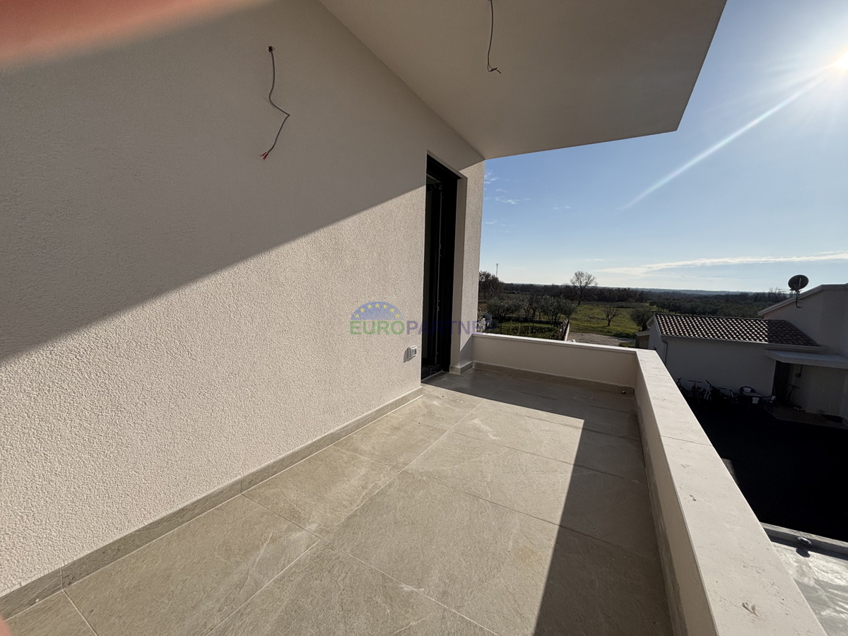 Istra, okolica Poreča, prekrasna moderna kuća s pogledom na morje