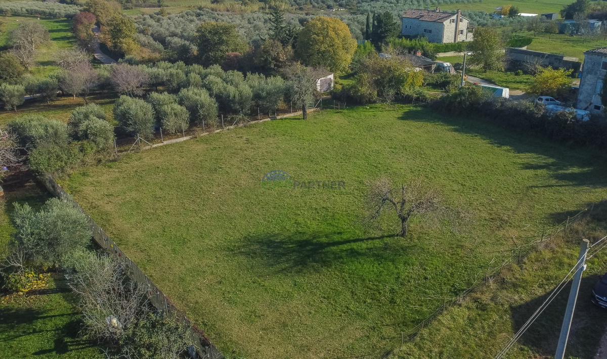 Gradbeno zemljišče 5 km od Poreča, Istra