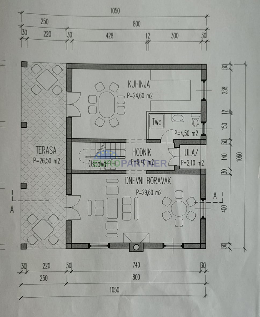 Čudovita kamena hiša 500m od morja, Poreč