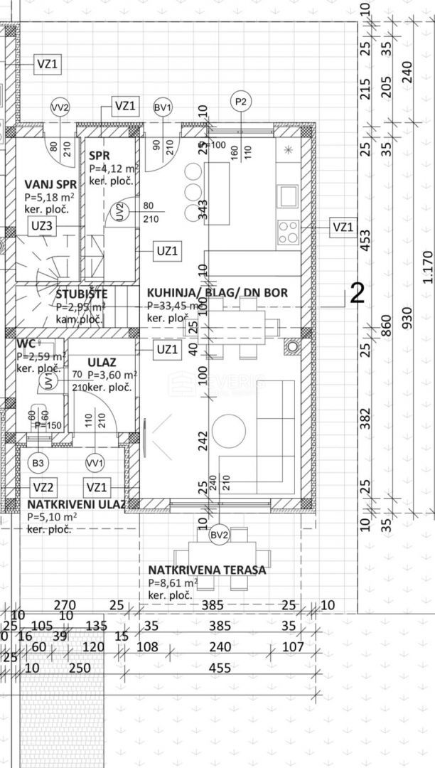 Kukuljanovo, Bakar, 127,28m2
