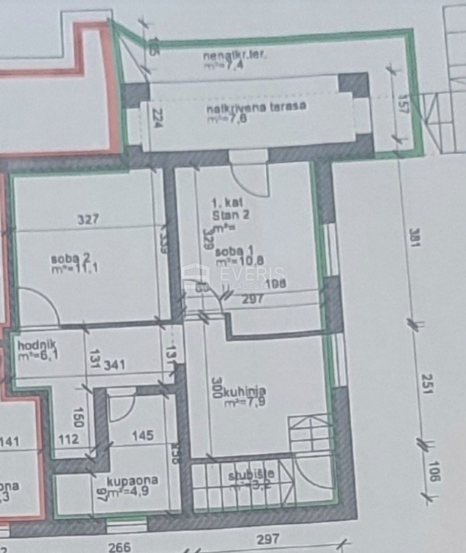 Ika, Opatija - Okolica, 79m2