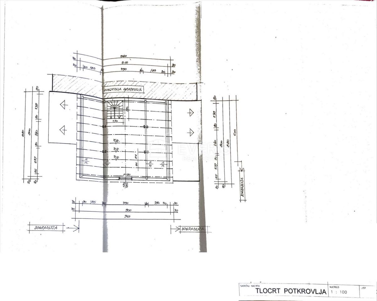 Mošćenička Draga, hiša s 4 stanovanji, pogledom na morje in vrtom