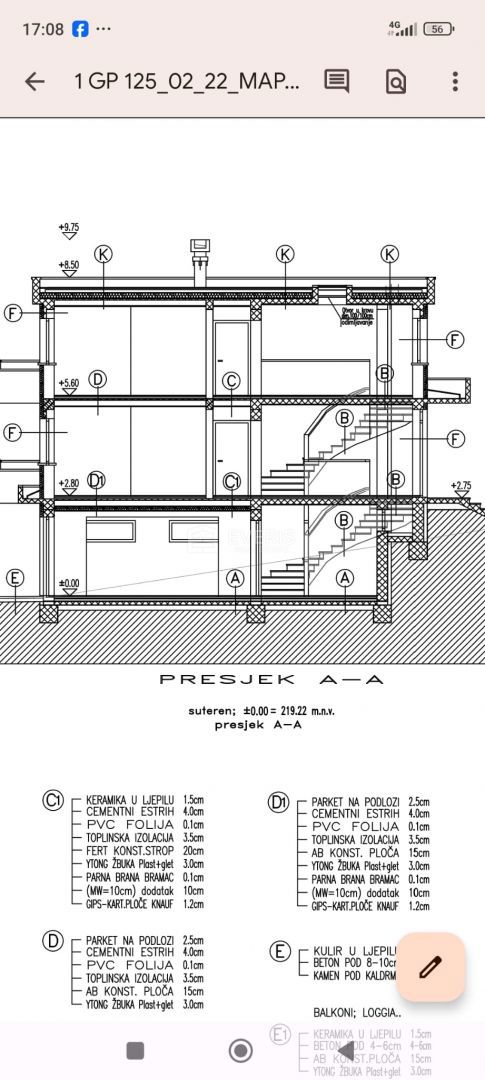 Hreljin, Bakar, 72m2