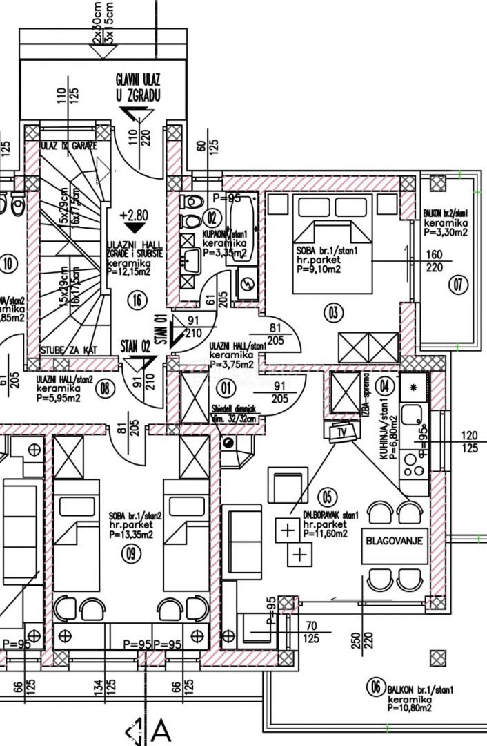 Hreljin, Bakar, 72m2