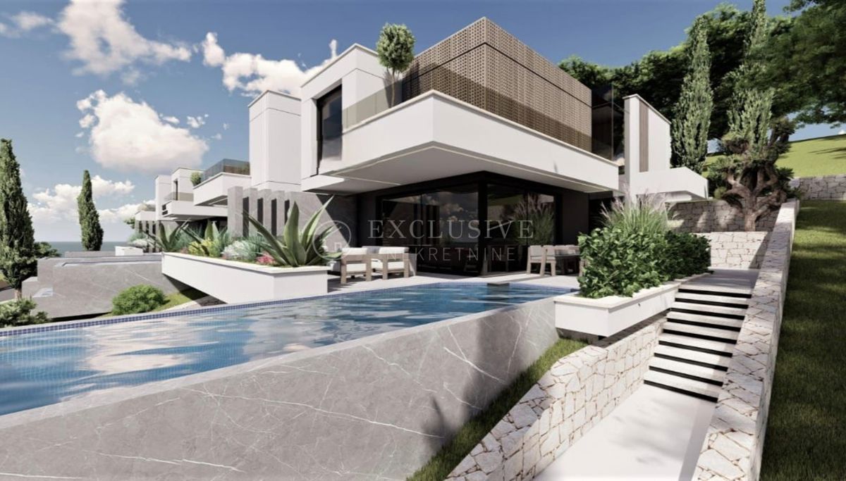 Zemljišče Pobri, Opatija - Okolica, 1.220m2