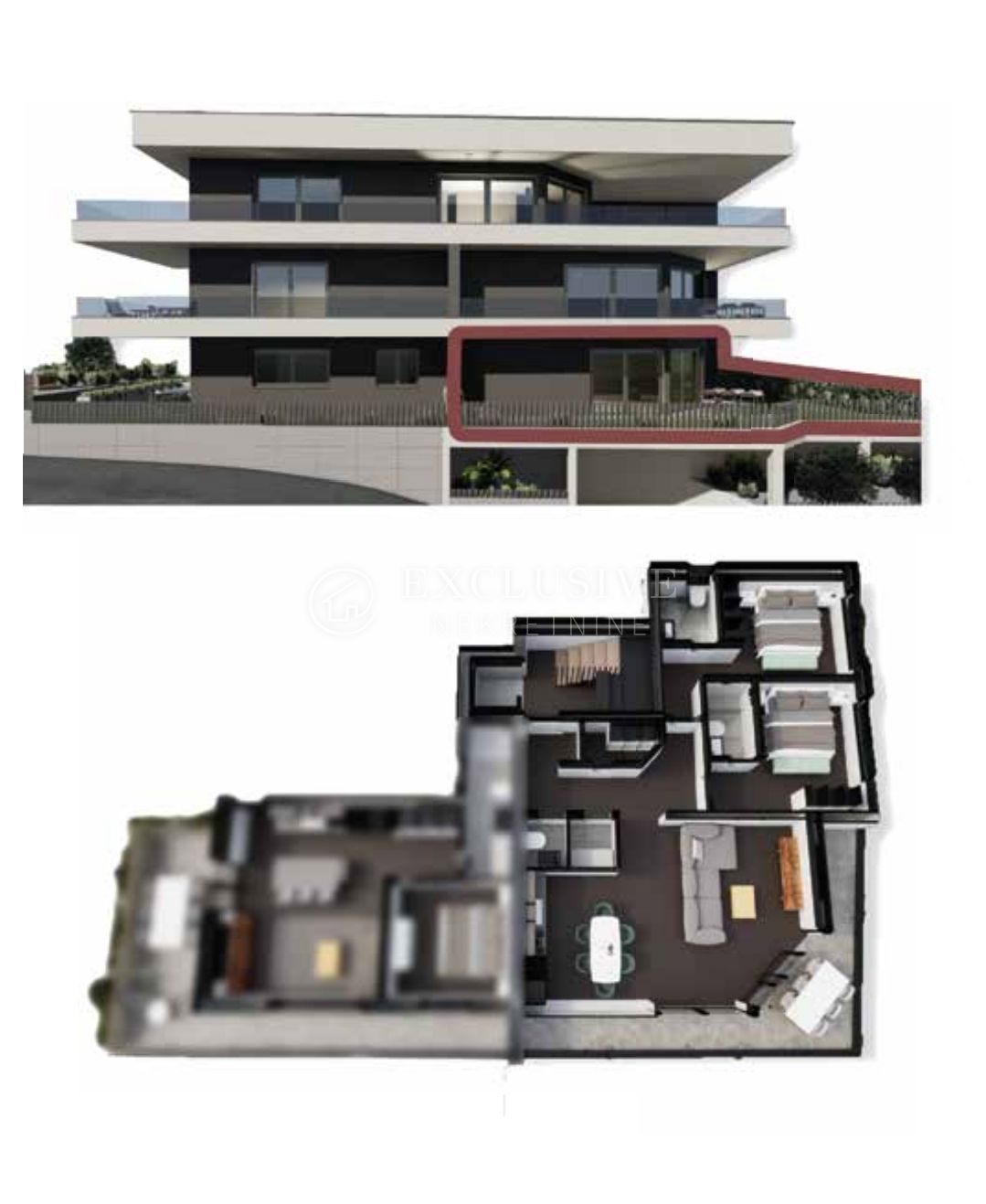 Stanovanje Opatija - Centar, Opatija, 119,65m2