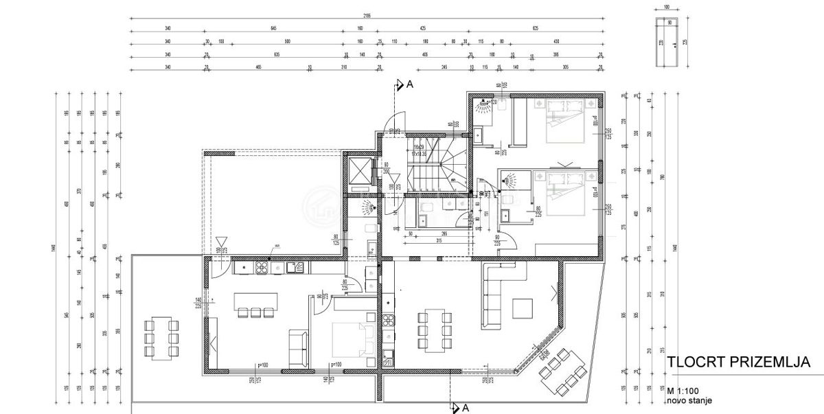 Stanovanje Opatija - Centar, Opatija, 119,65m2
