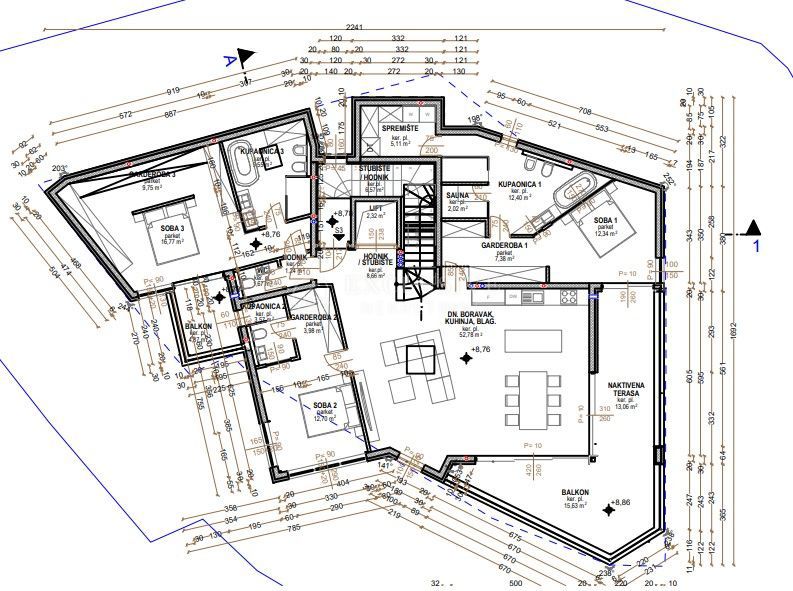 Stanovanje Opatija - Centar, Opatija, 170m2