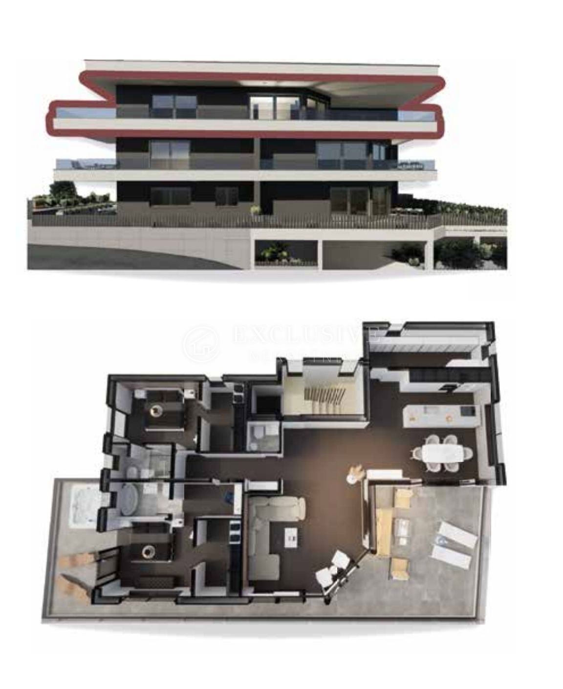 Stanovanje Opatija - Centar, Opatija, 119,65m2
