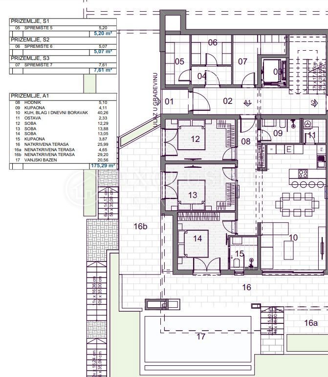 Stanovanje Opatija - Centar, Opatija, 195,46m2