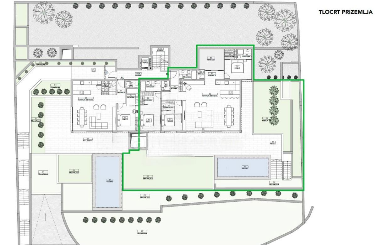 Stanovanje Opatija - Centar, Opatija, 237,33m2