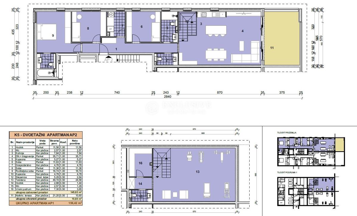 Stanovanje Opatija - Centar, Opatija, 144m2