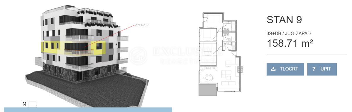 Stanovanje Opatija - Centar, Opatija, 129,51m2