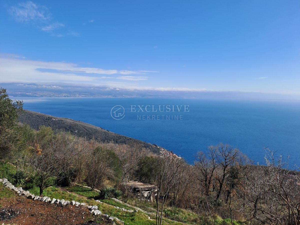 Zemljišče Kalac, Mošćenička Draga, 1.830m2