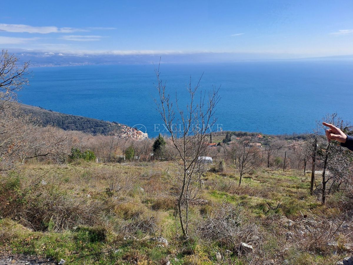 Zemljišče Kalac, Mošćenička Draga, 1.830m2