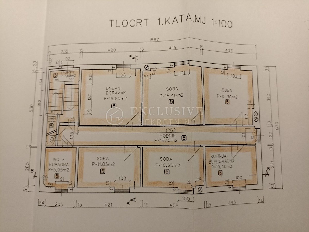 Stanovanje Opatija - Centar, Opatija, 131m2