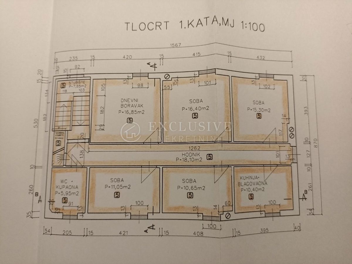 Stanovanje Opatija - Centar, Opatija, 131m2